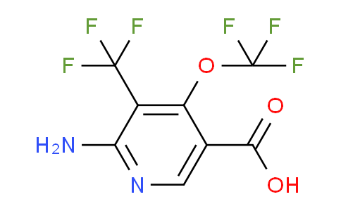 AM71044 | 1804537-46-9 | 2-Amino-4-(trifluoromethoxy)-3-(trifluoromethyl)pyridine-5-carboxylic acid