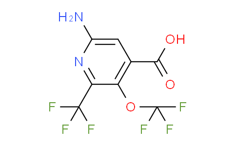 AM71051 | 1803948-69-7 | 6-Amino-3-(trifluoromethoxy)-2-(trifluoromethyl)pyridine-4-carboxylic acid