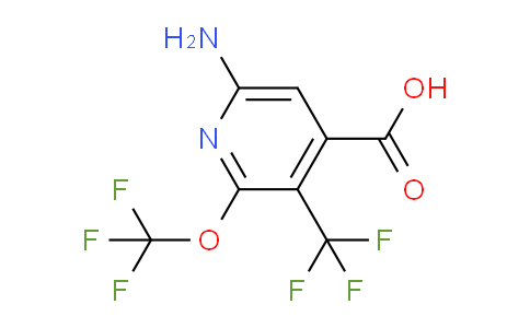 AM71058 | 1803627-37-3 | 6-Amino-2-(trifluoromethoxy)-3-(trifluoromethyl)pyridine-4-carboxylic acid