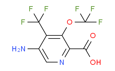 AM71067 | 1804542-95-7 | 5-Amino-3-(trifluoromethoxy)-4-(trifluoromethyl)pyridine-2-carboxylic acid