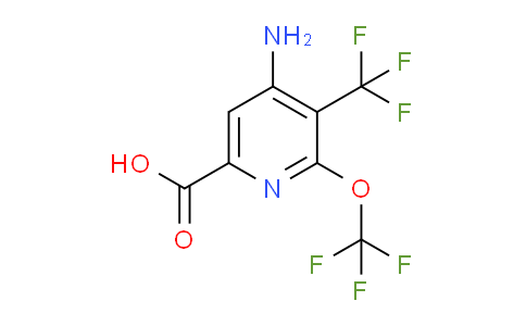 AM71070 | 1804025-08-8 | 4-Amino-2-(trifluoromethoxy)-3-(trifluoromethyl)pyridine-6-carboxylic acid