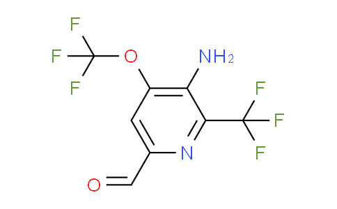 AM71073 | 1806101-59-6 | 3-Amino-4-(trifluoromethoxy)-2-(trifluoromethyl)pyridine-6-carboxaldehyde
