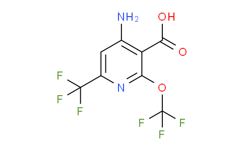 AM71075 | 1804483-54-2 | 4-Amino-2-(trifluoromethoxy)-6-(trifluoromethyl)pyridine-3-carboxylic acid