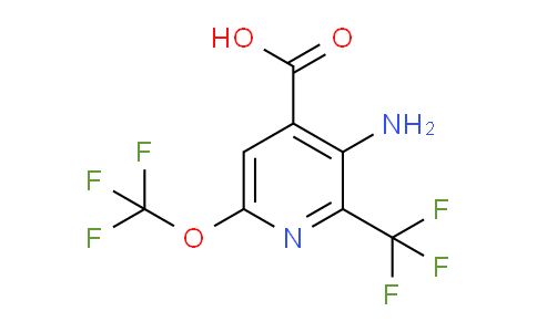 AM71082 | 1804537-83-4 | 3-Amino-6-(trifluoromethoxy)-2-(trifluoromethyl)pyridine-4-carboxylic acid