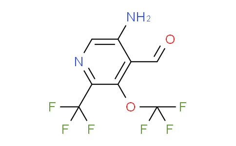 AM71083 | 1804617-35-3 | 5-Amino-3-(trifluoromethoxy)-2-(trifluoromethyl)pyridine-4-carboxaldehyde