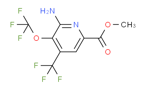 AM71084 | 1804025-28-2 | Methyl 2-amino-3-(trifluoromethoxy)-4-(trifluoromethyl)pyridine-6-carboxylate