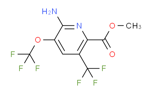 Methyl 2-amino-3-(trifluoromethoxy)-5-(trifluoromethyl)pyridine-6-carboxylate