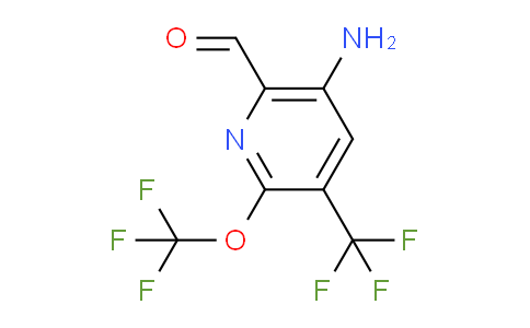 AM71094 | 1803948-31-3 | 5-Amino-2-(trifluoromethoxy)-3-(trifluoromethyl)pyridine-6-carboxaldehyde