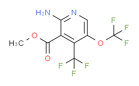 Methyl 2-amino-5-(trifluoromethoxy)-4-(trifluoromethyl)pyridine-3-carboxylate