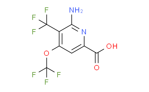 AM71104 | 1803948-42-6 | 2-Amino-4-(trifluoromethoxy)-3-(trifluoromethyl)pyridine-6-carboxylic acid
