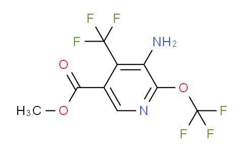 AM71105 | 1806130-36-8 | Methyl 3-amino-2-(trifluoromethoxy)-4-(trifluoromethyl)pyridine-5-carboxylate