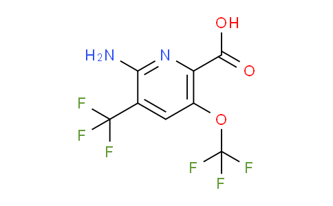 AM71107 | 1803994-70-8 | 2-Amino-5-(trifluoromethoxy)-3-(trifluoromethyl)pyridine-6-carboxylic acid