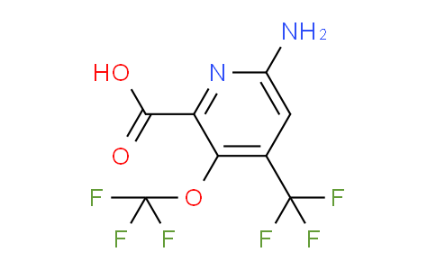 AM71109 | 1804378-01-5 | 6-Amino-3-(trifluoromethoxy)-4-(trifluoromethyl)pyridine-2-carboxylic acid