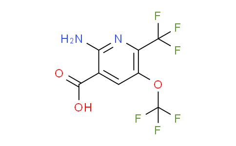 AM71110 | 1804537-54-9 | 2-Amino-5-(trifluoromethoxy)-6-(trifluoromethyl)pyridine-3-carboxylic acid