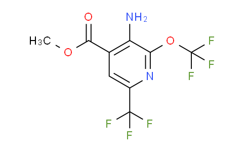 AM71111 | 1806101-83-6 | Methyl 3-amino-2-(trifluoromethoxy)-6-(trifluoromethyl)pyridine-4-carboxylate