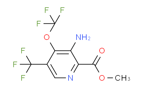 AM71113 | 1803477-23-7 | Methyl 3-amino-4-(trifluoromethoxy)-5-(trifluoromethyl)pyridine-2-carboxylate