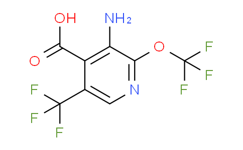 AM71116 | 1803575-42-9 | 3-Amino-2-(trifluoromethoxy)-5-(trifluoromethyl)pyridine-4-carboxylic acid