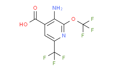 AM71117 | 1804024-94-9 | 3-Amino-2-(trifluoromethoxy)-6-(trifluoromethyl)pyridine-4-carboxylic acid