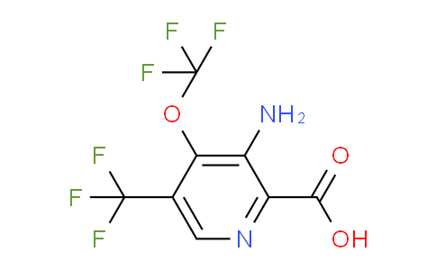 AM71120 | 1803575-52-1 | 3-Amino-4-(trifluoromethoxy)-5-(trifluoromethyl)pyridine-2-carboxylic acid