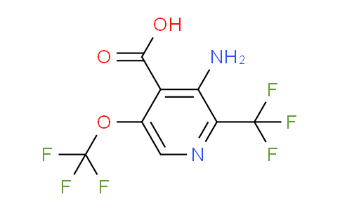 AM71122 | 1803664-17-6 | 3-Amino-5-(trifluoromethoxy)-2-(trifluoromethyl)pyridine-4-carboxylic acid