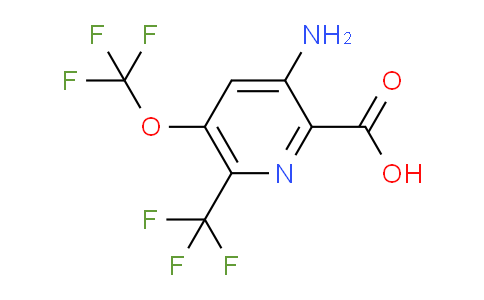 AM71124 | 1804617-55-7 | 3-Amino-5-(trifluoromethoxy)-6-(trifluoromethyl)pyridine-2-carboxylic acid