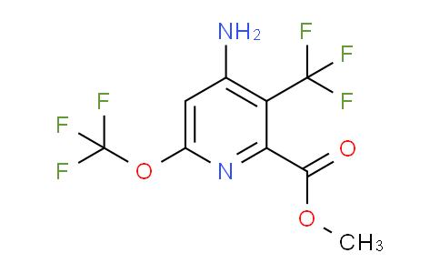 AM71126 | 1806130-51-7 | Methyl 4-amino-6-(trifluoromethoxy)-3-(trifluoromethyl)pyridine-2-carboxylate