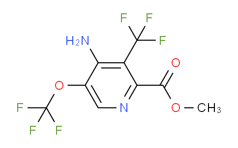 AM71130 | 1804538-58-6 | Methyl 4-amino-5-(trifluoromethoxy)-3-(trifluoromethyl)pyridine-2-carboxylate
