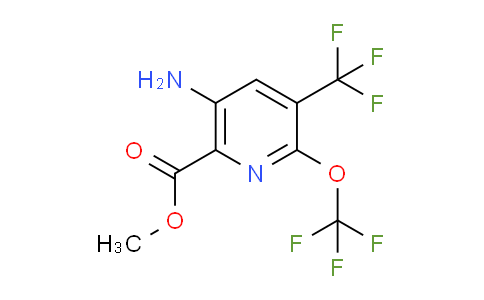 AM71131 | 1806000-35-0 | Methyl 5-amino-2-(trifluoromethoxy)-3-(trifluoromethyl)pyridine-6-carboxylate
