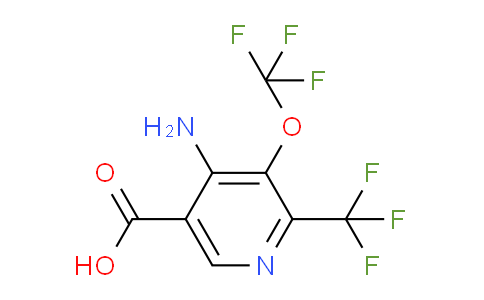 AM71133 | 1804537-77-6 | 4-Amino-3-(trifluoromethoxy)-2-(trifluoromethyl)pyridine-5-carboxylic acid