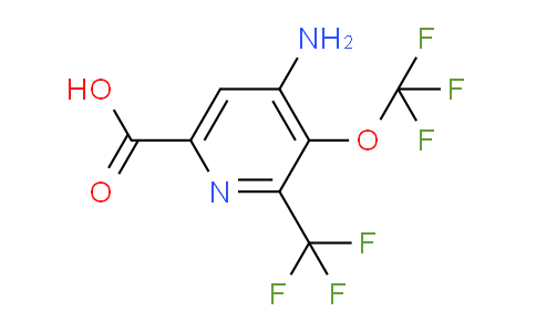 AM71134 | 1804025-13-5 | 4-Amino-3-(trifluoromethoxy)-2-(trifluoromethyl)pyridine-6-carboxylic acid