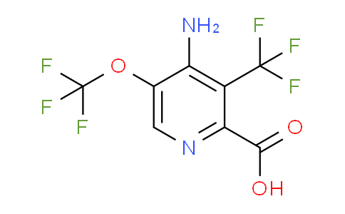 AM71137 | 1804617-60-4 | 4-Amino-5-(trifluoromethoxy)-3-(trifluoromethyl)pyridine-2-carboxylic acid