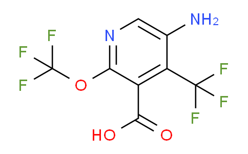 AM71141 | 1804617-68-2 | 5-Amino-2-(trifluoromethoxy)-4-(trifluoromethyl)pyridine-3-carboxylic acid