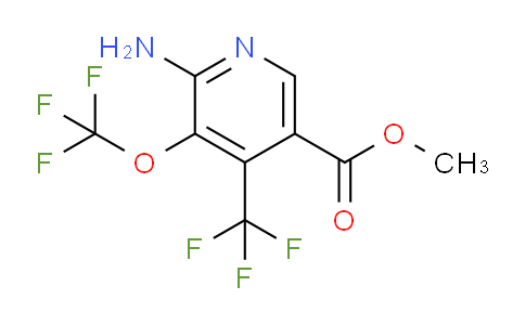 Methyl 2-amino-3-(trifluoromethoxy)-4-(trifluoromethyl)pyridine-5-carboxylate