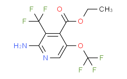 AM71147 | 1804617-91-1 | Ethyl 2-amino-5-(trifluoromethoxy)-3-(trifluoromethyl)pyridine-4-carboxylate