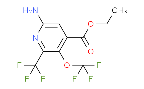 AM71150 | 1804025-49-7 | Ethyl 6-amino-3-(trifluoromethoxy)-2-(trifluoromethyl)pyridine-4-carboxylate