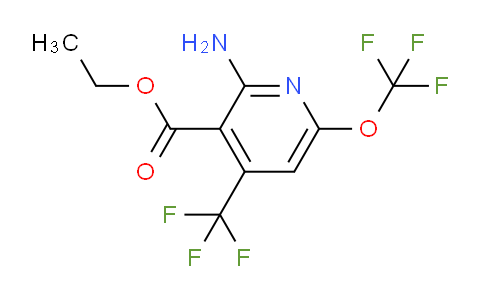 AM71153 | 1806130-81-3 | Ethyl 2-amino-6-(trifluoromethoxy)-4-(trifluoromethyl)pyridine-3-carboxylate