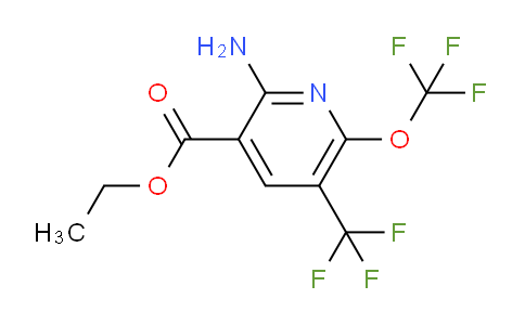 AM71154 | 1803664-94-9 | Ethyl 2-amino-6-(trifluoromethoxy)-5-(trifluoromethyl)pyridine-3-carboxylate