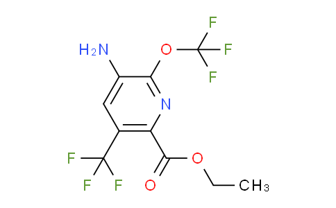 AM71159 | 1803664-96-1 | Ethyl 3-amino-2-(trifluoromethoxy)-5-(trifluoromethyl)pyridine-6-carboxylate