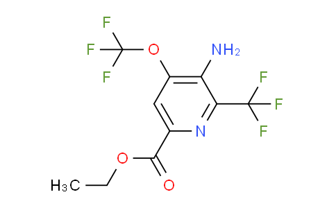 AM71162 | 1806198-59-3 | Ethyl 3-amino-4-(trifluoromethoxy)-2-(trifluoromethyl)pyridine-6-carboxylate