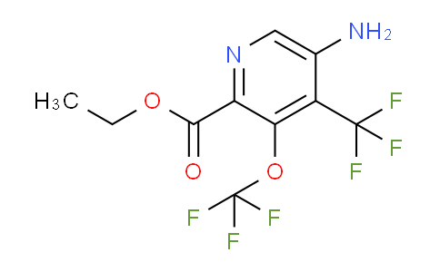 AM71167 | 1804601-93-1 | Ethyl 5-amino-3-(trifluoromethoxy)-4-(trifluoromethyl)pyridine-2-carboxylate