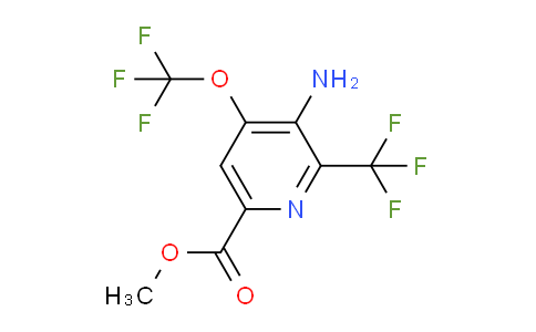 AM71169 | 1806130-39-1 | Methyl 3-amino-4-(trifluoromethoxy)-2-(trifluoromethyl)pyridine-6-carboxylate