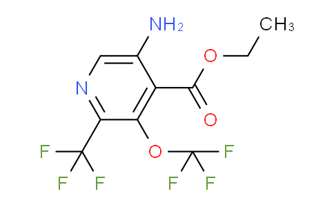 AM71170 | 1804025-84-0 | Ethyl 5-amino-3-(trifluoromethoxy)-2-(trifluoromethyl)pyridine-4-carboxylate
