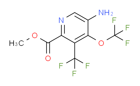 AM71171 | 1804617-81-9 | Methyl 5-amino-4-(trifluoromethoxy)-3-(trifluoromethyl)pyridine-2-carboxylate
