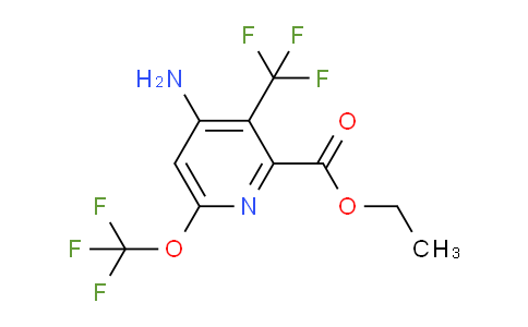 AM71172 | 1804601-99-7 | Ethyl 4-amino-6-(trifluoromethoxy)-3-(trifluoromethyl)pyridine-2-carboxylate