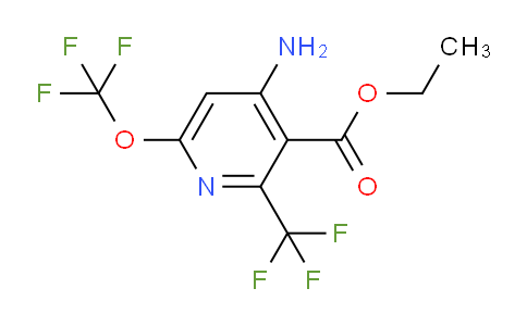 AM71174 | 1804025-88-4 | Ethyl 4-amino-6-(trifluoromethoxy)-2-(trifluoromethyl)pyridine-3-carboxylate