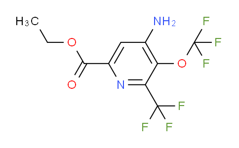 AM71177 | 1806131-06-5 | Ethyl 4-amino-3-(trifluoromethoxy)-2-(trifluoromethyl)pyridine-6-carboxylate