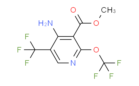 AM71178 | 1804601-81-7 | Methyl 4-amino-2-(trifluoromethoxy)-5-(trifluoromethyl)pyridine-3-carboxylate