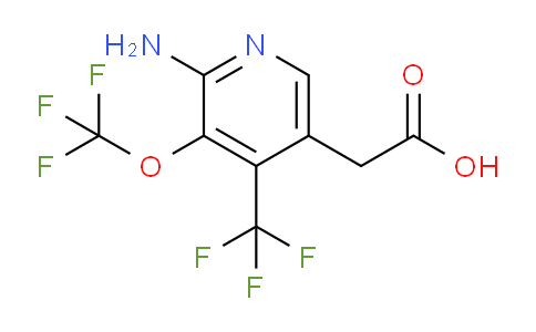 AM71185 | 1803575-98-5 | 2-Amino-3-(trifluoromethoxy)-4-(trifluoromethyl)pyridine-5-acetic acid