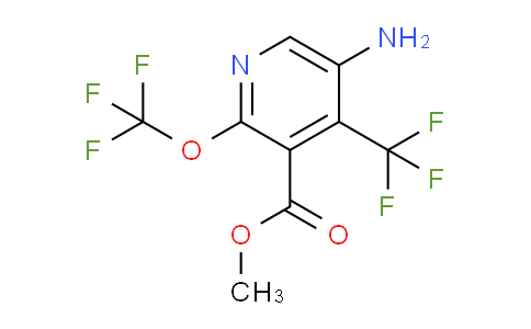 AM71189 | 1803664-81-4 | Methyl 5-amino-2-(trifluoromethoxy)-4-(trifluoromethyl)pyridine-3-carboxylate