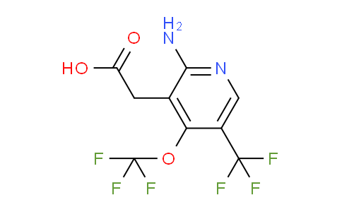 AM71190 | 1804026-03-6 | 2-Amino-4-(trifluoromethoxy)-5-(trifluoromethyl)pyridine-3-acetic acid